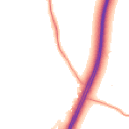 Daytime road noise heatmap for SO51 6AD