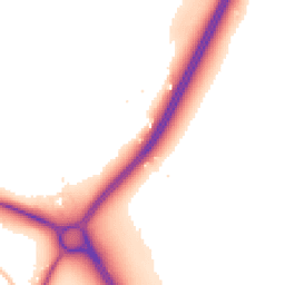 Daytime road noise heatmap for SO51 6AE