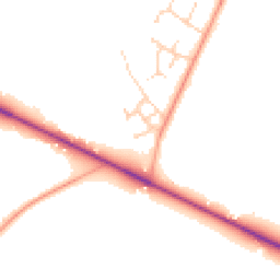 Daytime road noise heatmap for SO51 6AX