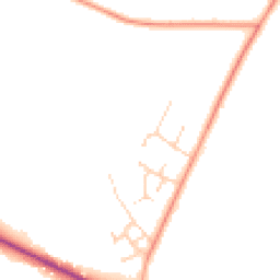 Daytime road noise heatmap for SO51 6BQ