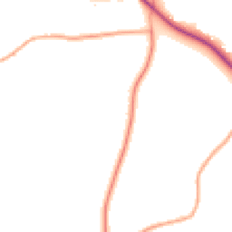 Daytime road noise heatmap for SO51 6DP