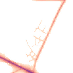 Daytime road noise heatmap for SO51 6EX