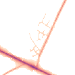 Daytime road noise heatmap for SO51 6EY