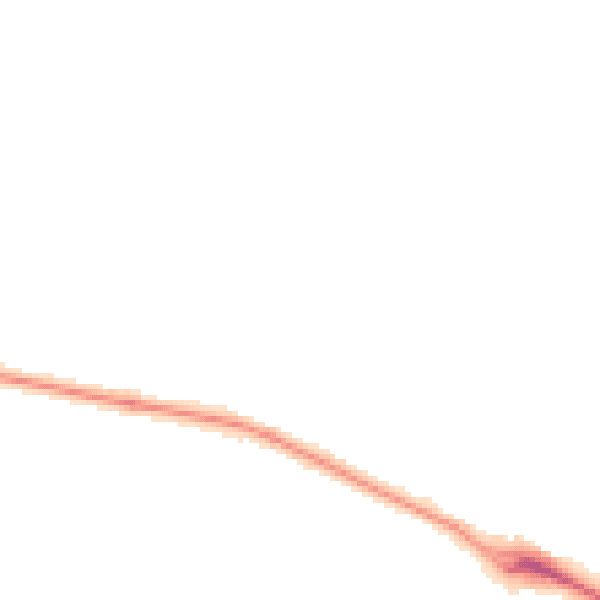 Night-time road noise heatmap for SO51 6GW
