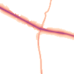 Daytime road noise heatmap for SO51 6JR