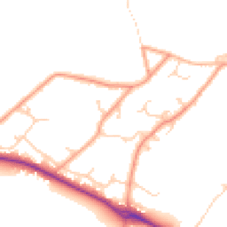 Daytime road noise heatmap for SO51 6RG