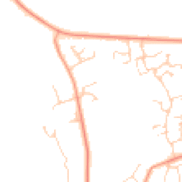Daytime road noise heatmap for SO51 7AE