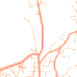 Daytime road noise heatmap for SO51 7AN