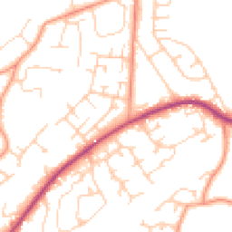 Daytime road noise heatmap for SO51 7TA
