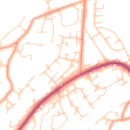 Daytime road noise heatmap for SO51 7TL