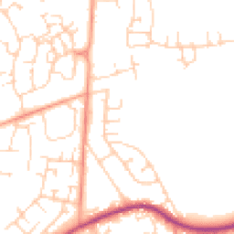 Daytime road noise heatmap for SO51 7UE