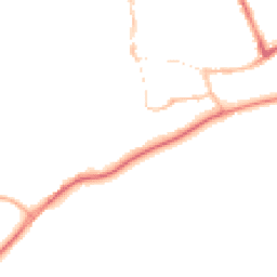 Night-time road noise heatmap for SO51 8AJ