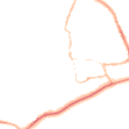 Night-time road noise heatmap for SO51 8EJ