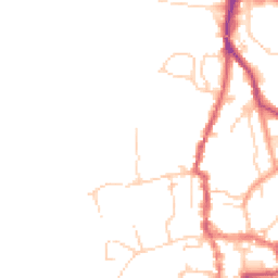 Daytime road noise heatmap for SO51 8ES