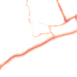 Night-time road noise heatmap for SO51 8GT