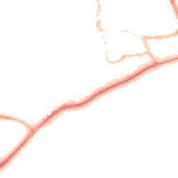 Night-time road noise heatmap for SO51 8HL
