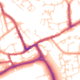 Daytime road noise heatmap for SO51 8JA