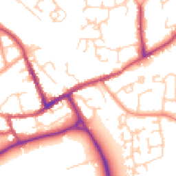 Daytime road noise heatmap for SO51 8JL