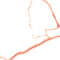 Night-time road noise heatmap for SO51 8JR