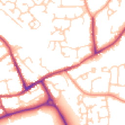 Daytime road noise heatmap for SO51 8JS
