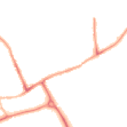 Night-time road noise heatmap for SO51 8JS