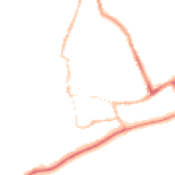 Night-time road noise heatmap for SO51 8LD