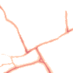 Night-time road noise heatmap for SO51 8LG