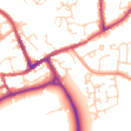 Daytime road noise heatmap for SO51 8WJ