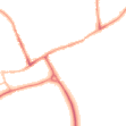 Night-time road noise heatmap for SO51 8WJ