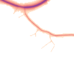 Daytime road noise heatmap for SO51 9AU
