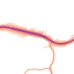 Daytime road noise heatmap for SO51 9BG