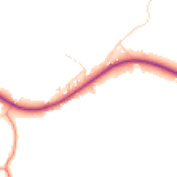 Daytime road noise heatmap for SO51 9BR