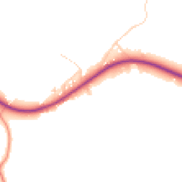 Daytime road noise heatmap for SO51 9BS