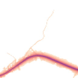 Daytime road noise heatmap for SO51 9BT