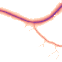 Daytime road noise heatmap for SO51 9BX