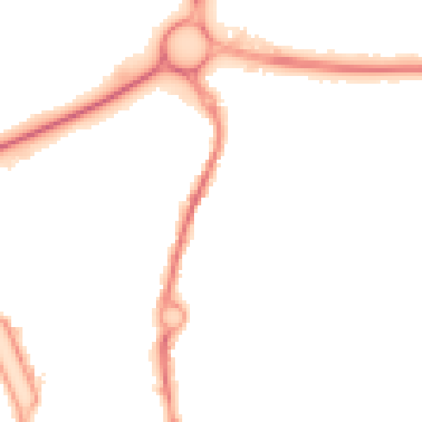 Night-time road noise heatmap for SP10 1AF