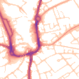 Daytime road noise heatmap for SP10 1EP