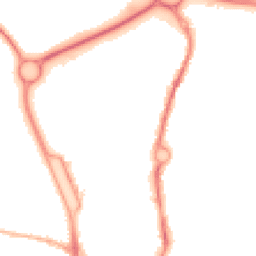 Night-time road noise heatmap for SP10 1ER