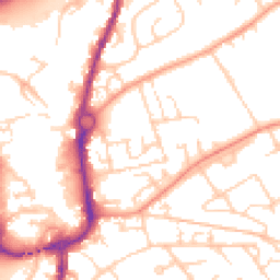 Daytime road noise heatmap for SP10 1HH