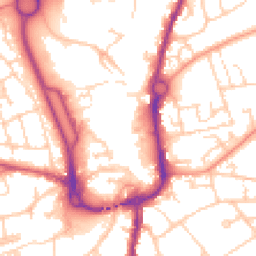 Daytime road noise heatmap for SP10 1NF