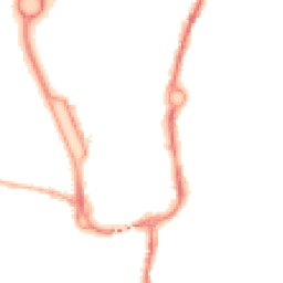 Night-time road noise heatmap for SP10 1NF