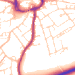 Daytime road noise heatmap for SP10 2EU