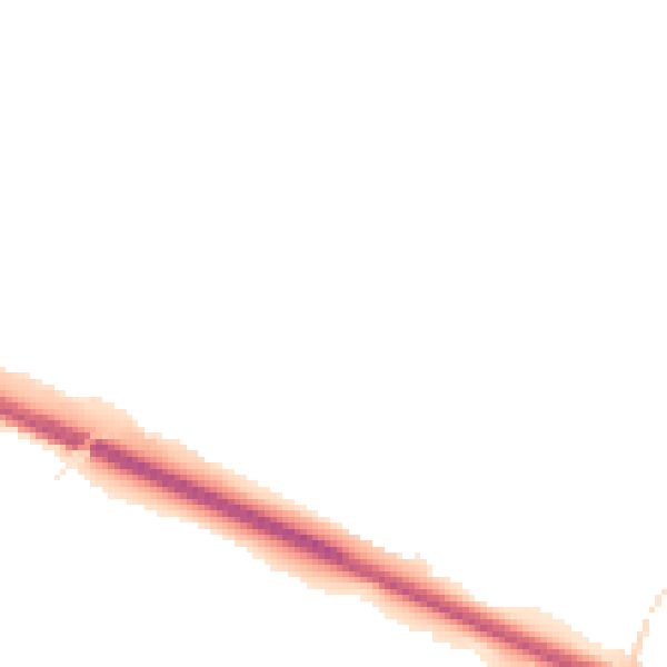 Night-time road noise heatmap for SP10 2UB