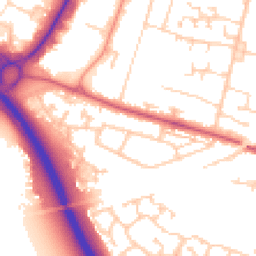 Daytime road noise heatmap for SP10 3BY