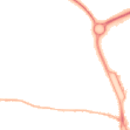 Night-time road noise heatmap for SP10 3EH