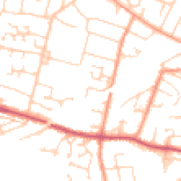 Daytime road noise heatmap for SP10 3EZ