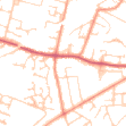 Daytime road noise heatmap for SP10 3JG