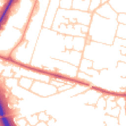 Daytime road noise heatmap for SP10 3PE