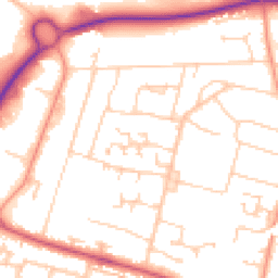 Daytime road noise heatmap for SP10 3PU