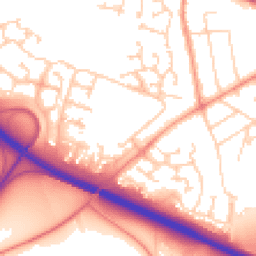 Daytime road noise heatmap for SP10 3QD